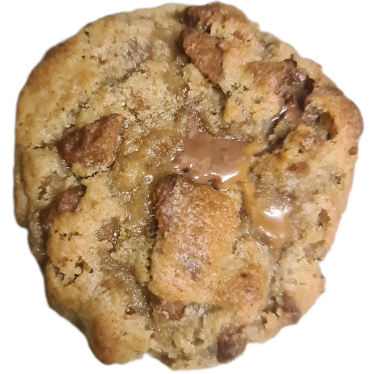 Large Soft, Chunky and Gooey New York Style Biscoff Cookie by Just Cookiess UK Delivery